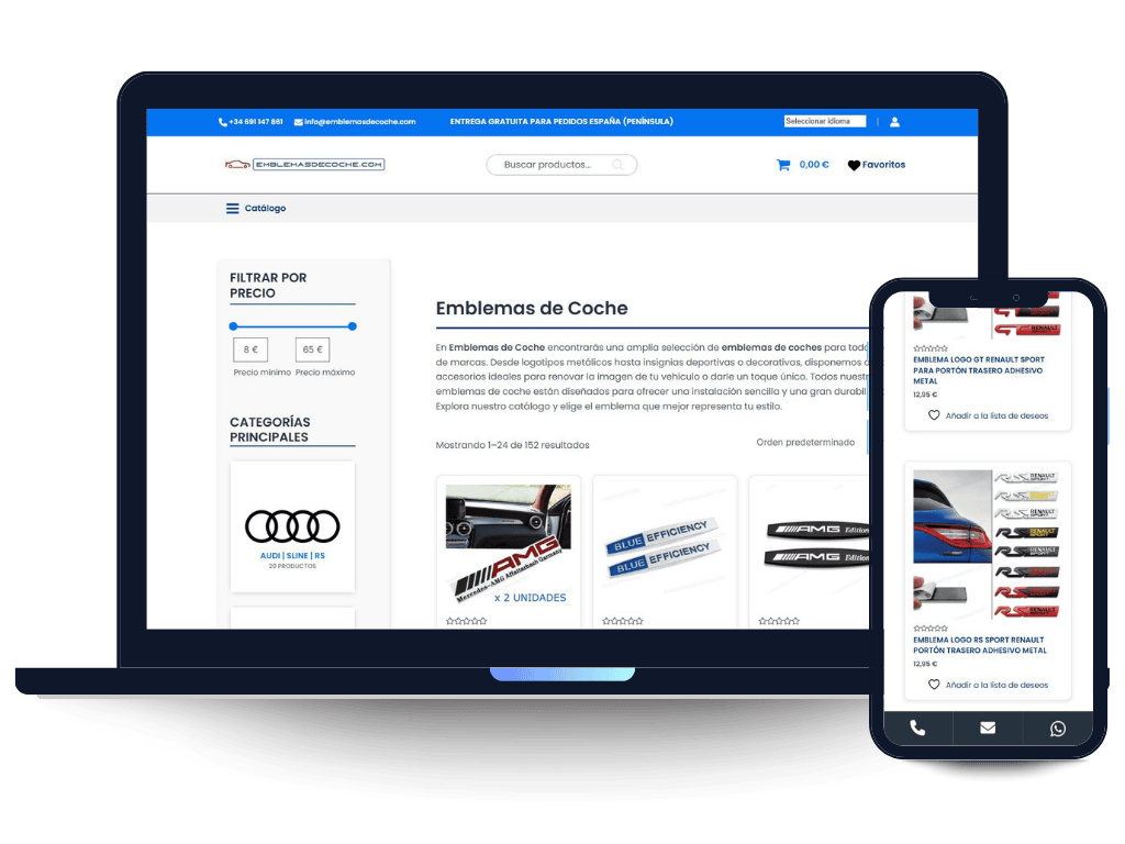 Emblemas de coche - Porfolio Webker
