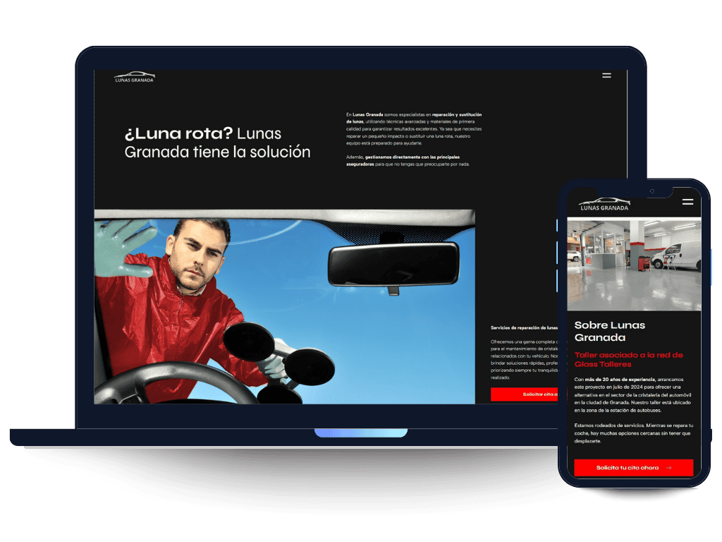 Lunas Granada - Porfolio Webker