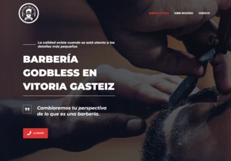 diseño web barberia vitoria