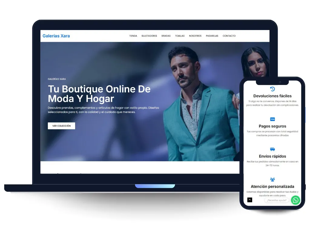 Galerias Xara Porfolio Webker