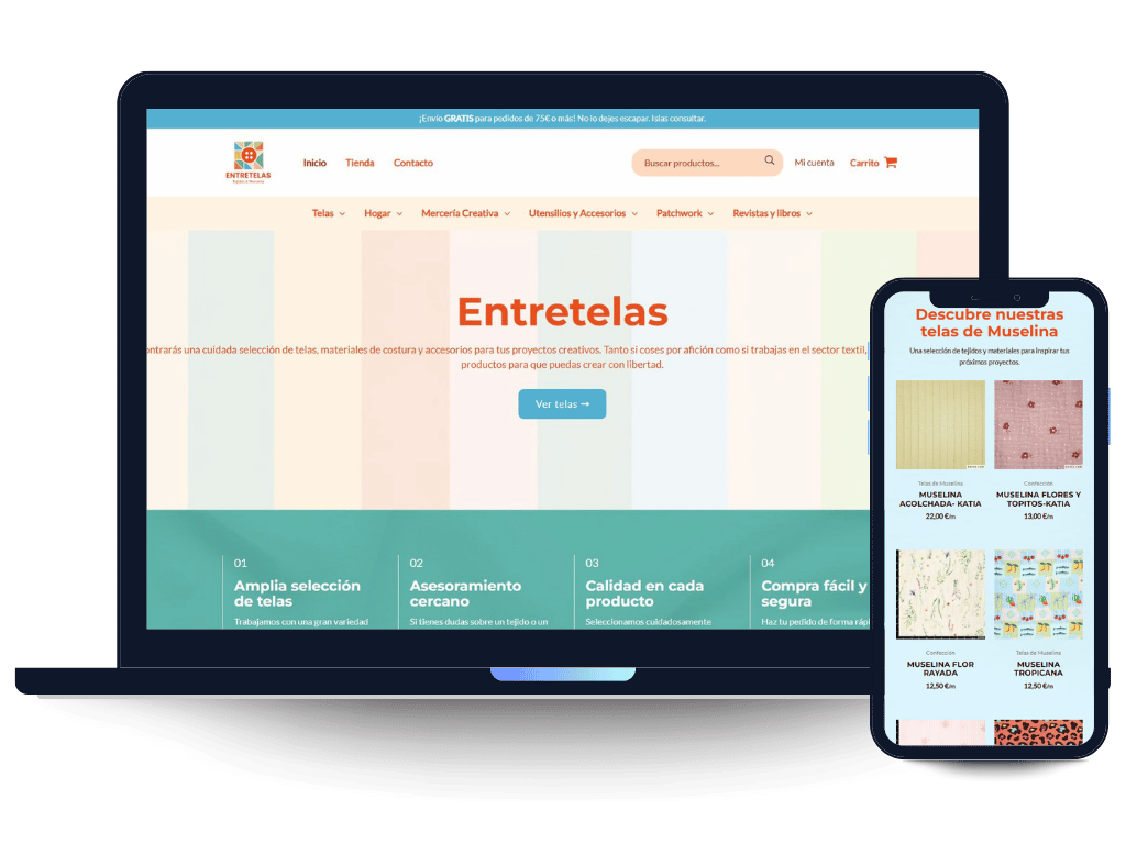 Entretelas Porfolio Webker